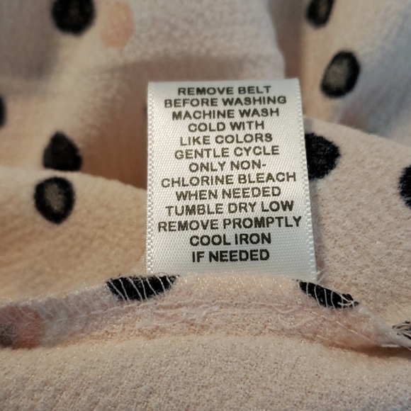 ELLE Pebble Pink Sleeveless DOT Dress - Picture 12 of 12